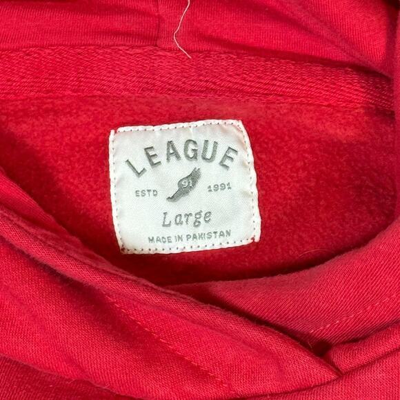 Georgia Bulldogs Women's Large Red Hoodie Sweatshirt Stitched‎ College Football - Picture 3 of 7